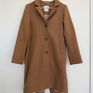 Abercrombie & Fitch Wool Dad Coat